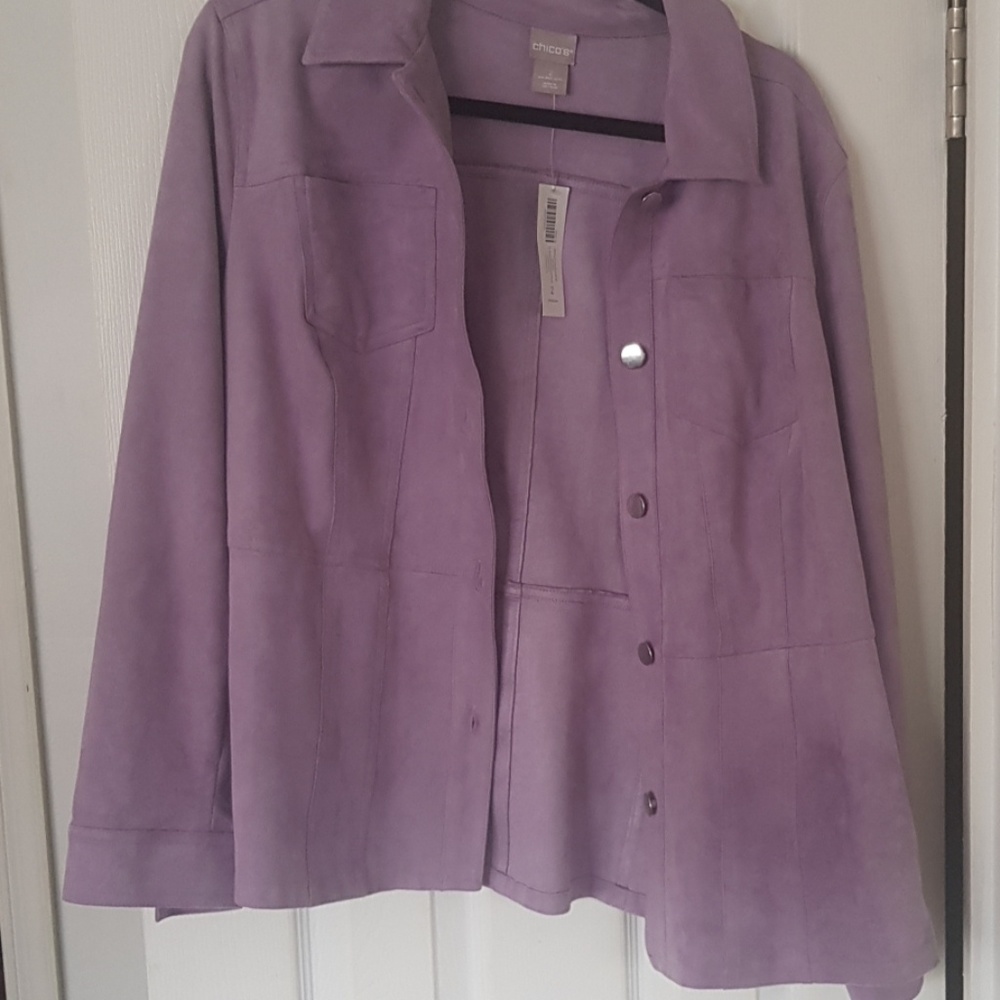 Chicago's Faux Suede Jacket
